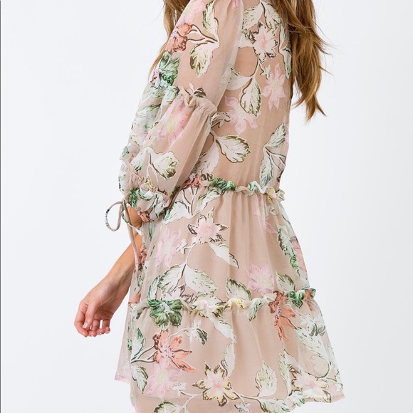 Spring Floral Dress - Picture 2 of 3